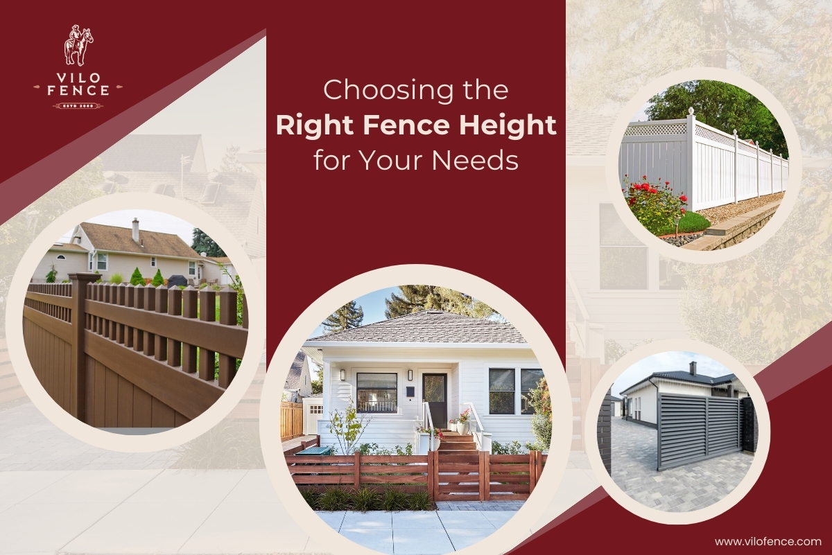 Choosing the Right Fence Height for Your Needs