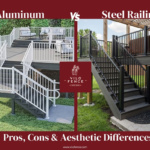 Aluminum vs Steel Railings: Pros, Cons & Aesthetic Differences
