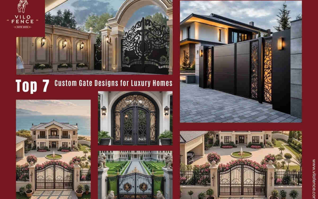 Top 7 Custom Gate Designs for Luxury Homes