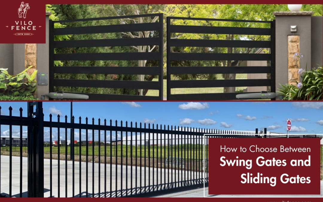 How to Choose Between Swing Gates and Sliding Gates