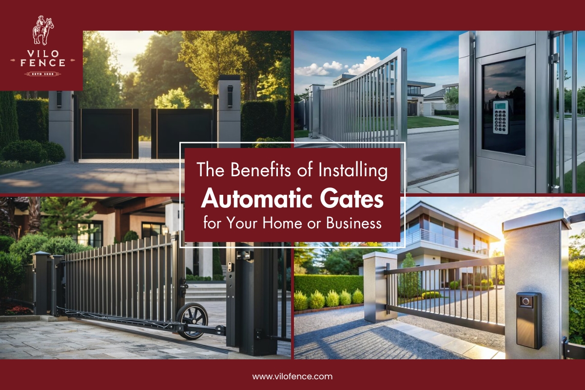 The Benefits of Installing Automatic Gates for Your Home or Business