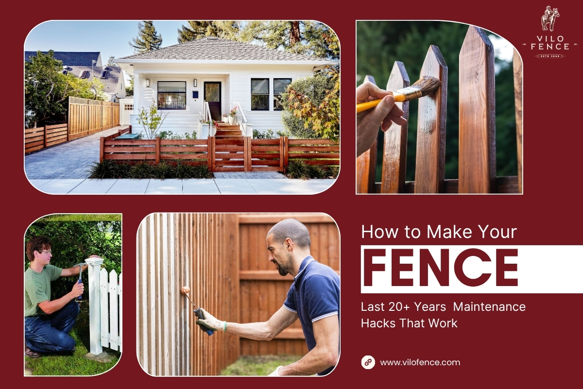 How to Make Your Fence Last 20+ Years – Maintenance Hacks That Work
