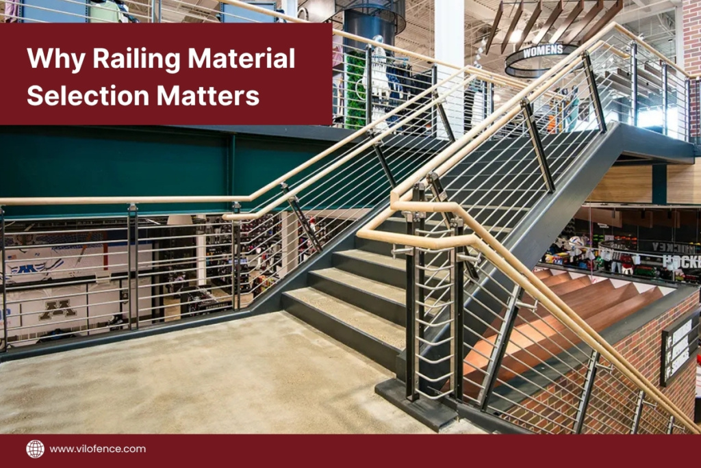Why Railing Material Selection Matters