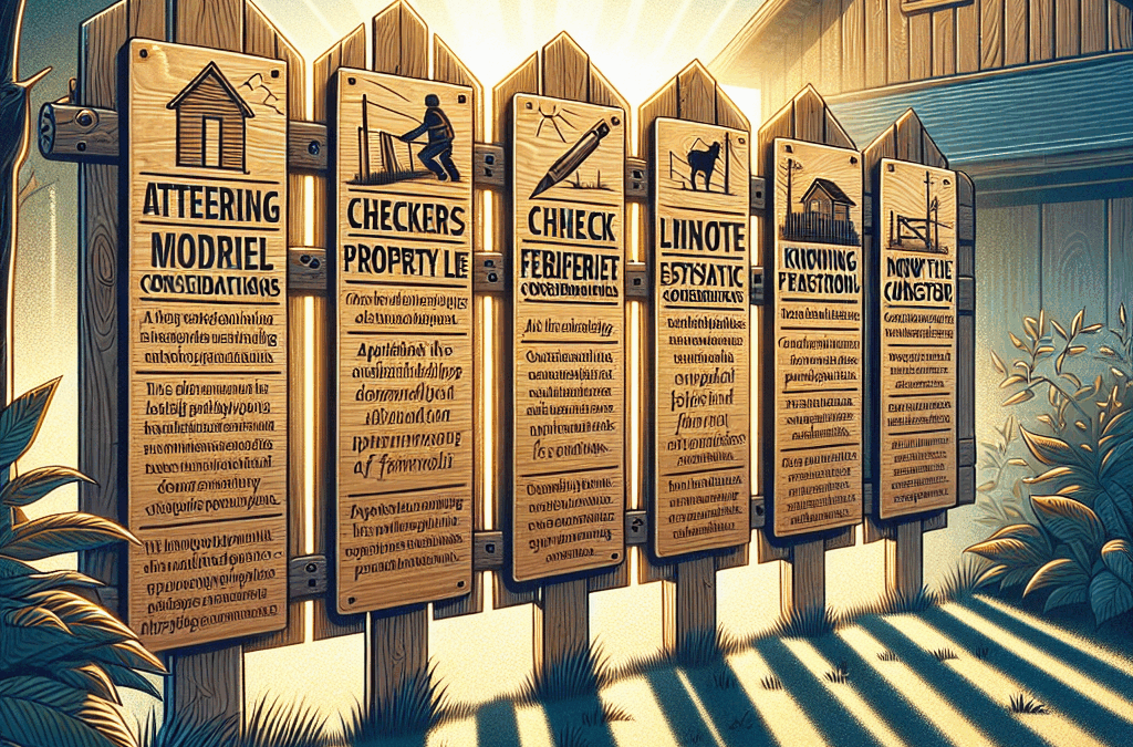 7 Critical Things to Know Before Installing Your New Fence