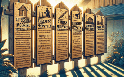 7 Critical Things to Know Before Installing Your New Fence