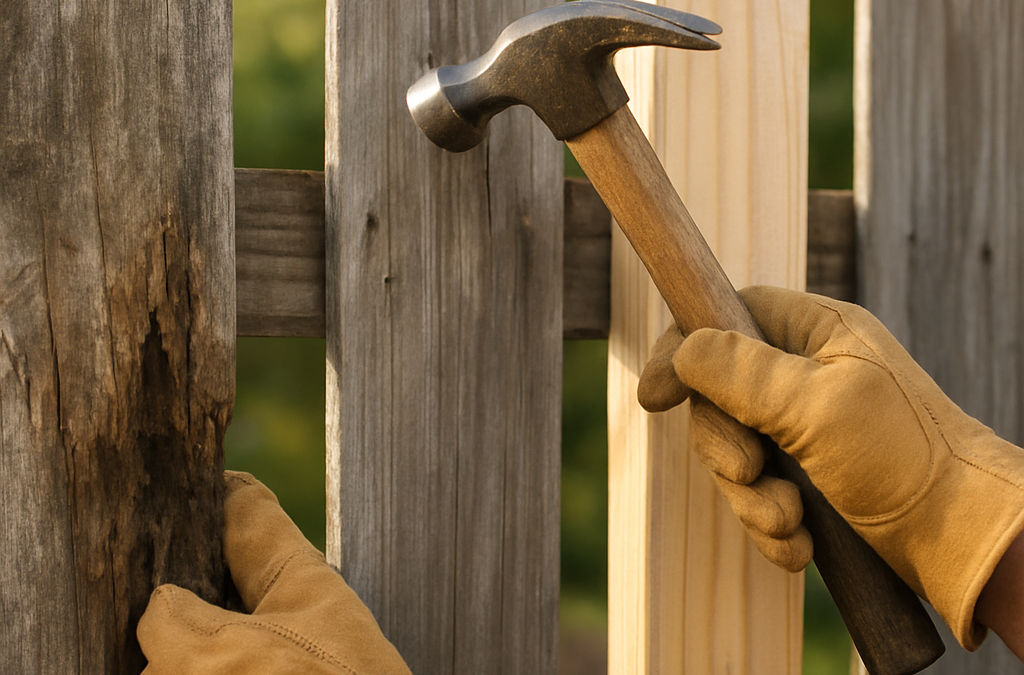 Wood Fence Repair: How to Fix Rot, Loose Posts, and When to Call a Pro